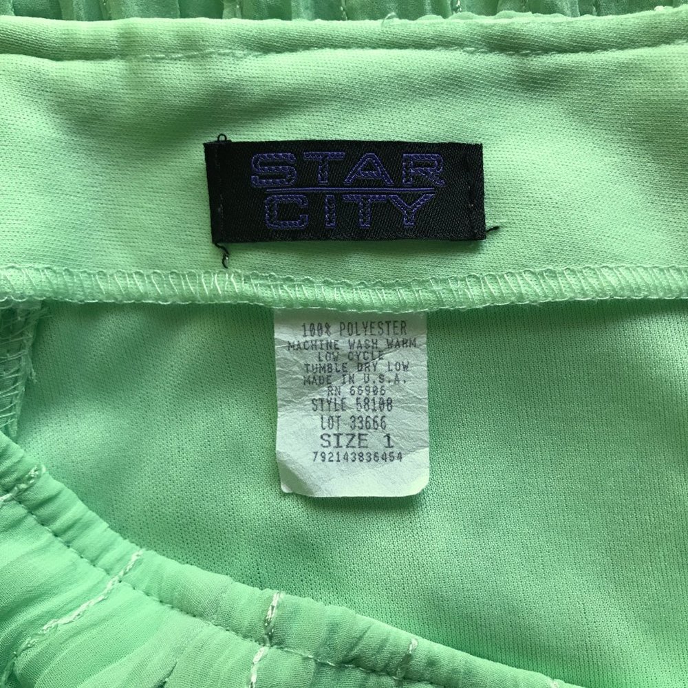 Star City Tiered Sequin Midi Skirt Size 1💚 - Picture 7 of 8
